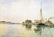 Alfred Thompson Bricher Harbor China oil painting reproduction